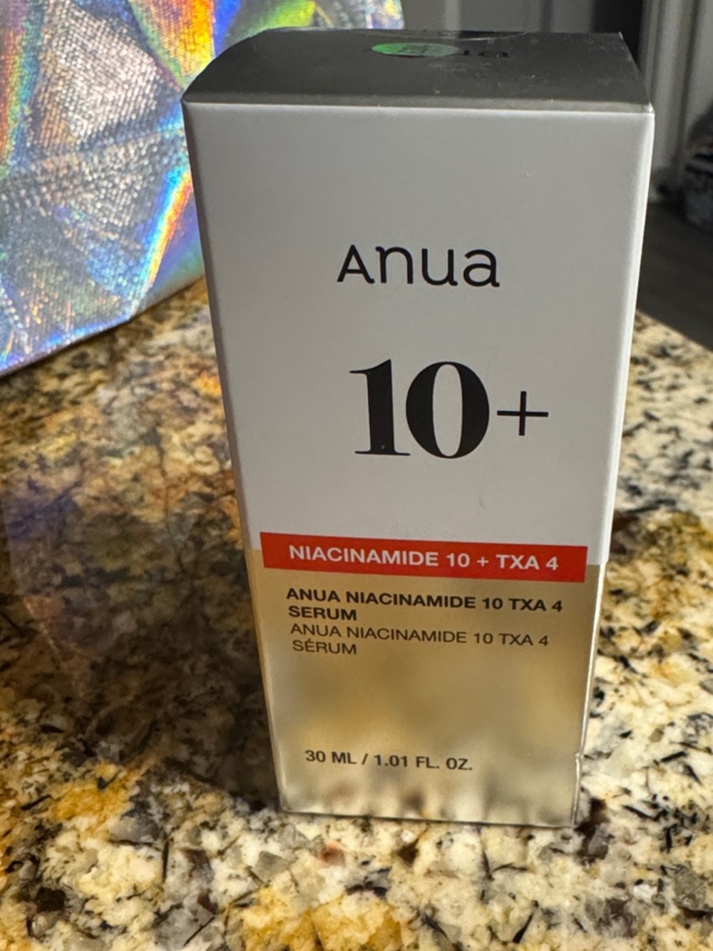 Anua 10+ Niacinamide 10% + TXA 4 Serum - Silver/White Packaging